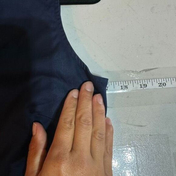 SAIL TO SABLE Tunic Shift Dress Womens Small Mint Green Navy Classic Colorblock - Picture 10 of 12